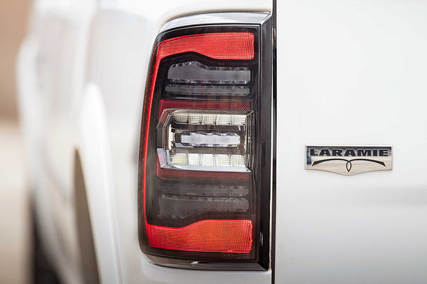 2015 Dodge Ram White DRL Heads and Smoked Tails