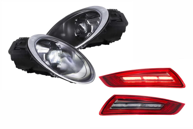 05-08 Porsche 997 Heads and Red Tails OEM HID or Halogen