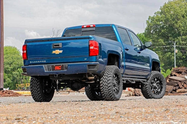 7 Inch Suspension Lift Kit Vertex Cast Aluminum or Stamped Steel 14-18 Silverado/Sierra 1500 2WD