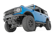 Oval Nerf Step 4.5 Inch 4-Door Black 21-Up Ford Bronco 4WD Rough Country
