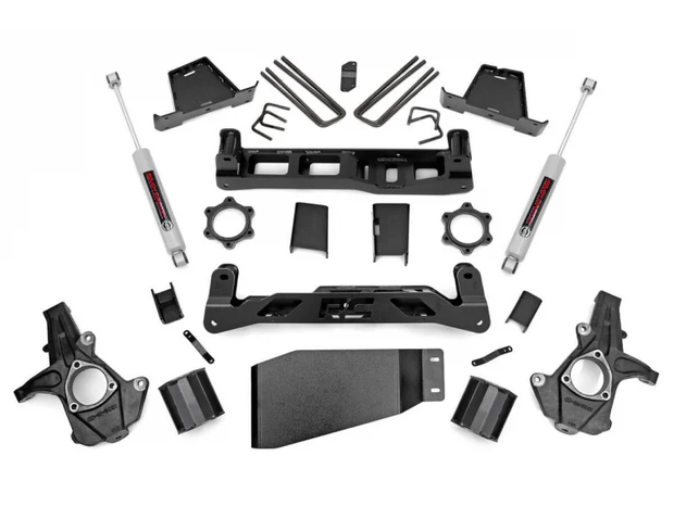 6 Inch Suspension Lift Kit V2 07-13 Silverado/Sierra 1500 Rough Country