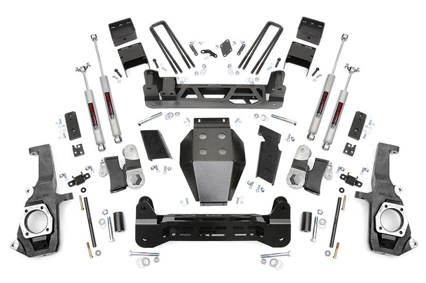 5.0 Inch GM NTD Suspension Lift Kit (11-19 2500HD/3500HD) Rough Country