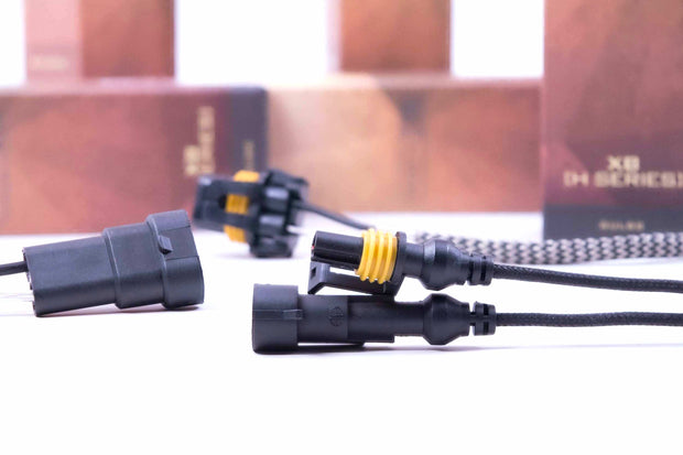 9006: XB 6000K HID Bulbs (Pair)