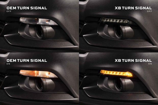 XB LED Turns: Ford Mustang (15-17 / Smoked Lens / Set)