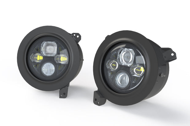 7in Headlight Adapters: Jeep JL / JT (Set)
