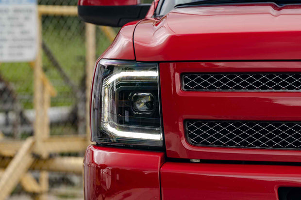 XB LED Headlights: Chevrolet Silverado (07-13 / Set)