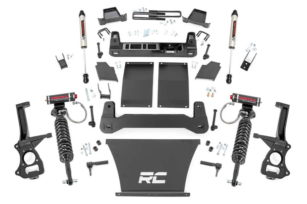 4 Inch Suspension Lift Kit Vertex & V2 19-20 Silverado/Sierra 1500 Trailboss/AT4 4WD Rough Country