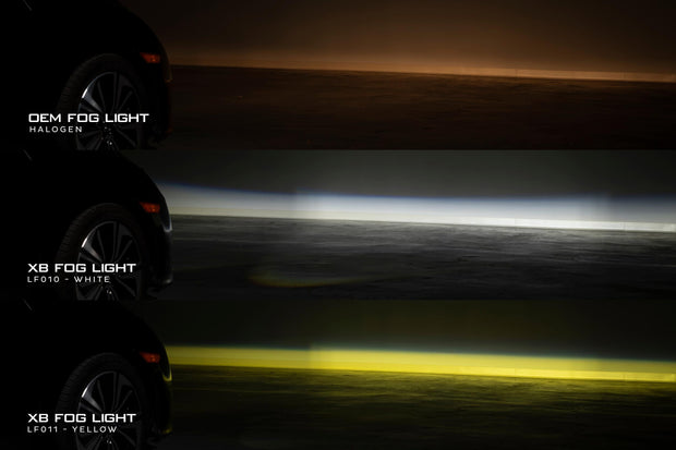 XB LED Fogs: Type S (Yellow Output / Set)