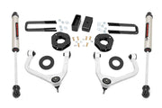 3.5 Inch Suspension Lift Kit w/Forged Upper Control Arms & V2 Shocks 19-20 Silverado/Sierra 1500 4WD/2WD Rough Country