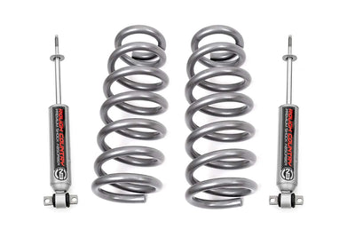 2 Inch Leveling Coil Springs w/N3 Shocks 09-Up RAM 1500 2WD V8 Models Rough Country