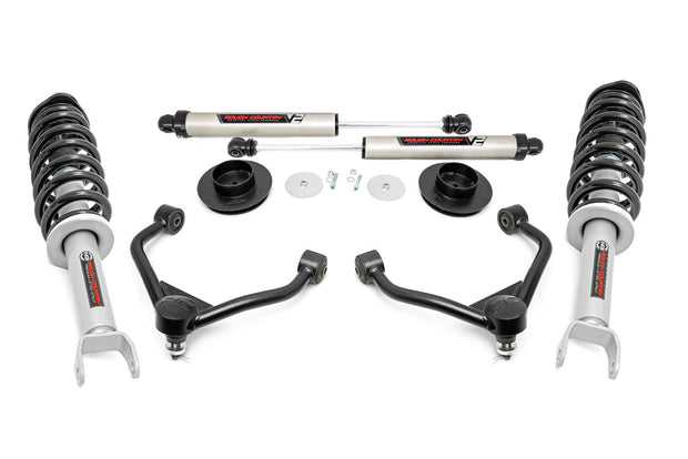 3.0 Inch Dodge Bolt-On Lift Kit w/ N3 Struts and Rear V2 Shocks For 12-23 Ram 1500 4WD Rough Country