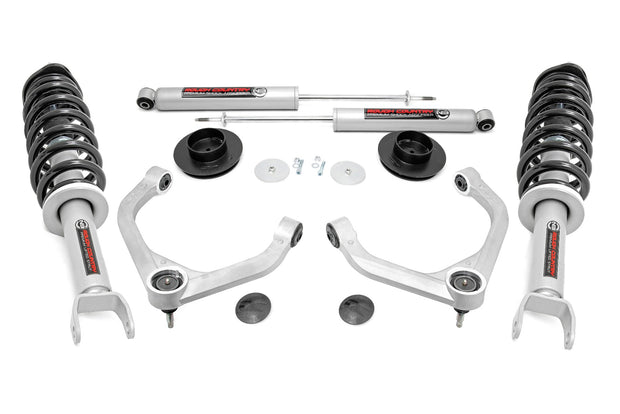 3.5 Inch Ram Bolt-On Lift Kit w/ N3 Struts and Rear N3 Shocks 19-Up Ram 1500 4WD) Rough Country