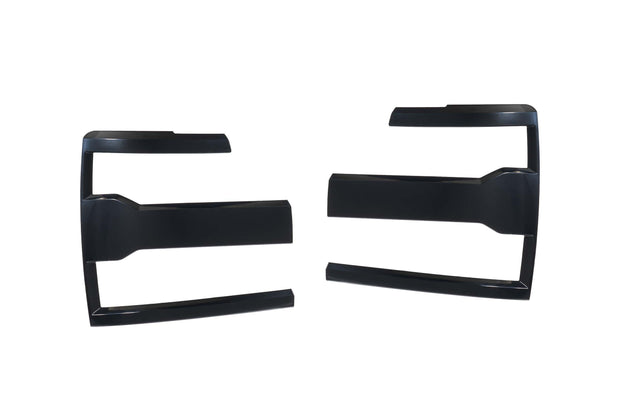 XB LED Headlight Trim Bezels: LF541 (Unfinished / Set)