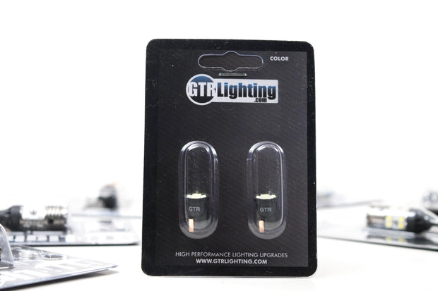 T10/194: GTR Low Profile LED (Amber / Pair)