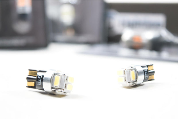 T10/194: GTR 6-Chip Canbus LED (White / Pair)