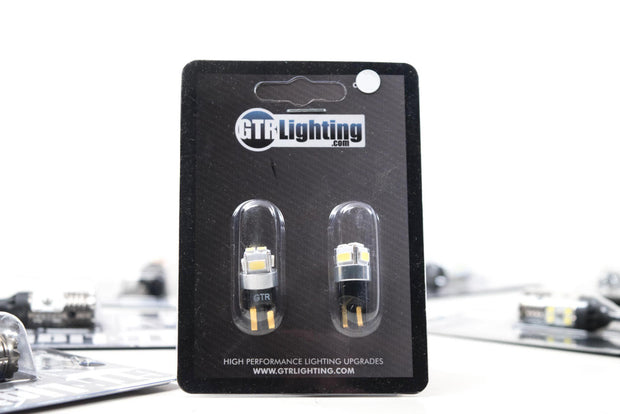 T10/194: GTR 6-Chip Canbus LED (White / Pair)