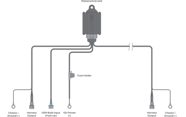 Conversion Harness: F150 OEM HID Headlights (2009-2014)