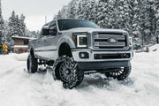 XB LED Headlights: Ford Super Duty (11-16 / White DRL / Set)
