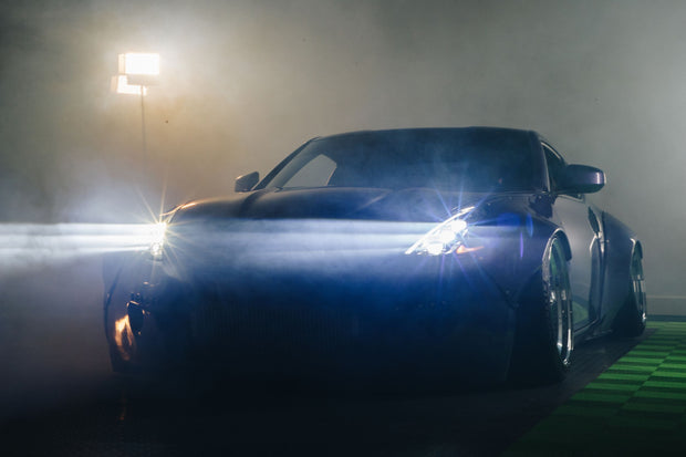 XB LED Headlights: Nissan 370Z (09-21 / LHD / Set)