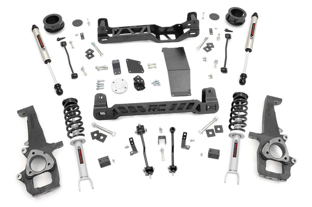 RAM 1500 4 Inch Suspension Lift Kit N3 Struts w/V2 Shocks For 12-23 RAM 1500 4WD Rough Country