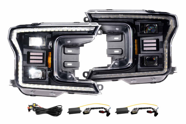 XB Hybrid LED Headlights: Ford F-150 (18-20 / Set)