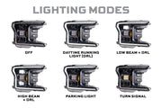 XB Hybrid LED Headlights: Ford F-150 (18-20 / Set)