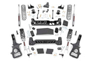 6 Inch RAM Suspension Lift Kit w/Loaded Struts 19-24 RAM 1500 4WD 22XL Factory Wheel Models Rough Country