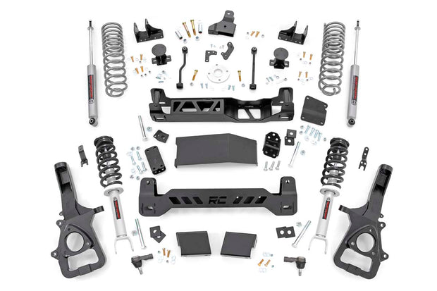 6 Inch RAM Suspension Lift Kit w/Loaded Struts 19-24 RAM 1500 4WD 22XL Factory Wheel Models Rough Country