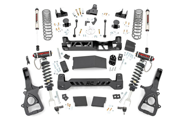 6.0 Inch Ram Suspension Lift Kit Vertex and V2 19-Up Ram 1500 4WD 22XL Factory Wheel Models) Rough Country