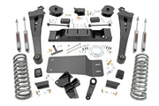 5 Inch Suspension Lift Kit Coil Springs Radius Arms 19-Up RAM 2500 4WD Diesel Rough Country