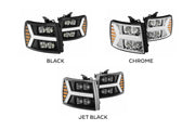 ARex Nova LED Headlights: Chevy Silverado 1500 (07-13) - Chrome (Set)