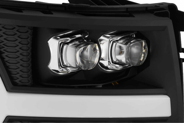 ARex Nova LED Headlights: Chevy Silverado 1500 (07-13) - Black (Set)