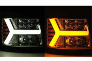 ARex Nova LED Headlights: Chevy Silverado 1500 (07-13) - Chrome (Set)
