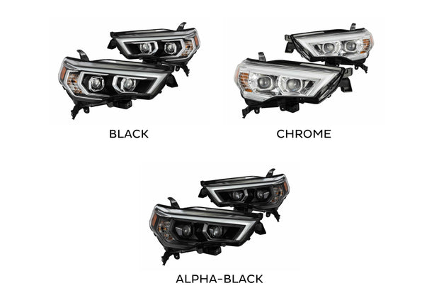 ARex Luxx LED Headlights: Toyota 4Runner (14-20) - Chrome (Set)