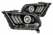 ARex Luxx LED Headlights: Ford Mustang (10-12) - Black (Set)