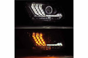 ARex (PRO-Series) Halogen Headlights: Ford Mustang (10-12) - Black (Set)