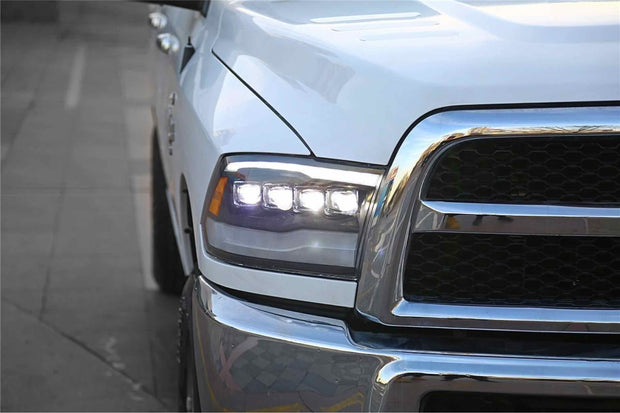 ARex Nova LED Headlights: Dodge Ram (09-18) - Chrome (Set)