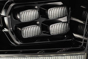 ARex (PRO-Series) Halogen Headlights: Dodge Ram (09-18) (19+ HD Look) - Alpha-Black (Set)