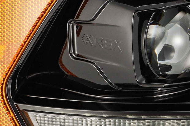 ARex (PRO-Series) Halogen Headlights: Dodge Ram (09-18) - Jet Black (Set)