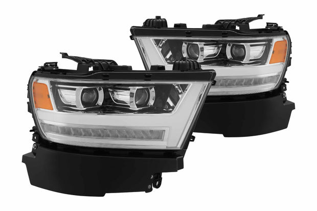 ARex (PRO-Series) Halogen Headlights: Dodge Ram 1500 (19+) - Jet Black (Set)