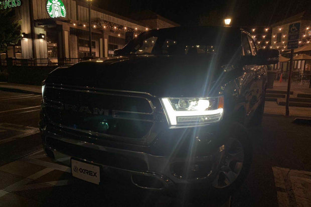 ARex (PRO-Series) Halogen Headlights: Dodge Ram 1500 (19+) - Black (Set)