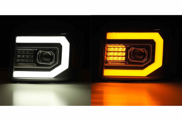 ARex (PRO-Series) Halogen Headlights: GMC Sierra (07-13) - Black (Set)