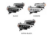 ARex Nova LED Headlights: Toyota 4Runner (14-20) - Black (Set)
