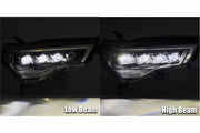 ARex Nova LED Headlights: Toyota 4Runner (14-20) - Black (Set)