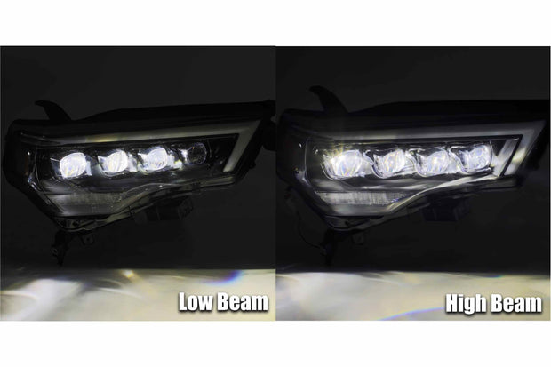 ARex Nova LED Headlights: Toyota 4Runner (14-20) - Black (Set)