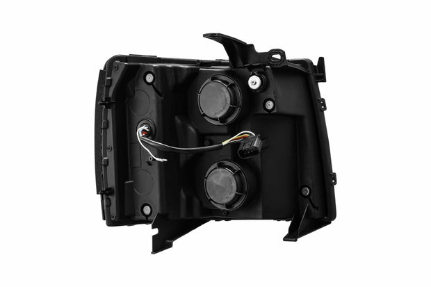 ARex (PRO-Series) Halogen Headlights: Chevy Silverado 1500 (07-13) - Black (Set)