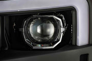 ARex (PRO-Series) Halogen Headlights: Chevy Silverado HD (15-19) - Jet Black (Set)