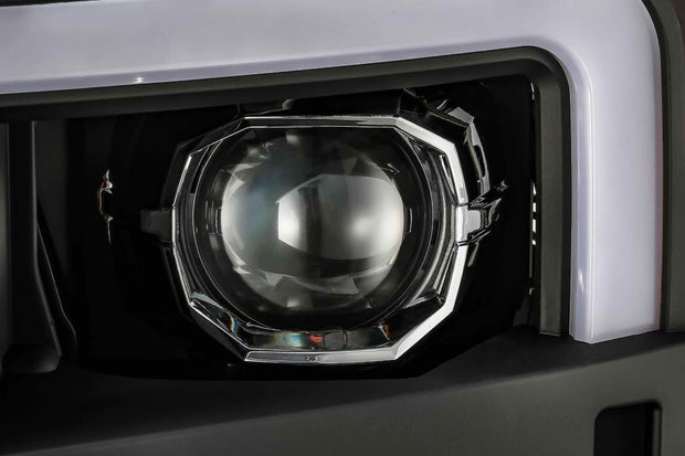 ARex (PRO-Series) Halogen Headlights: Chevy Silverado HD (15-19) - Jet Black (Set)
