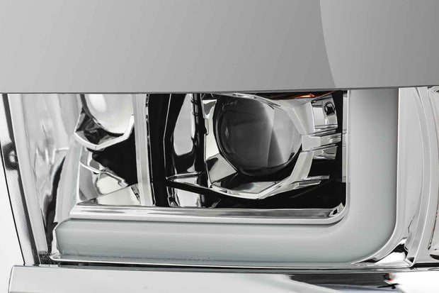 ARex (PRO-Series) Halogen Headlights: Chevy Silverado HD (15-19) - Jet Black (Set)