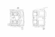 ARex (PRO-Series) Halogen Headlights: Chevy Silverado HD (15-19) - Jet Black (Set)